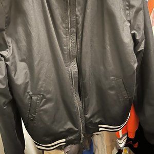 Black and White Bomber Jacket from Aeropostale